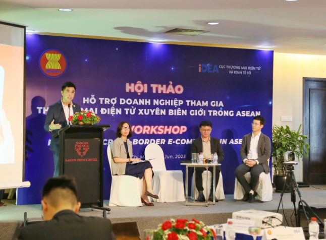 Supporting enterprises facilitate cross-border e-commerce in ASEAN